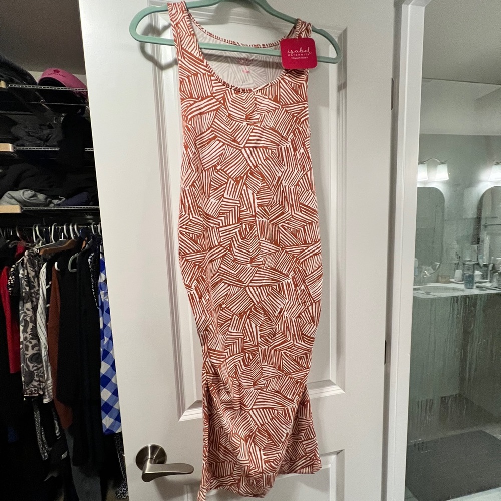 Sleeveless Summer Maternity Dress - Never Worn